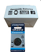 Дисковая батарейка PANASONIC Lithium Cell 3V CR2412