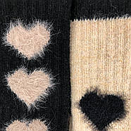Жіночі термо шкарпетки з верблюжої шерсті (сердечко) Корона, фото 3