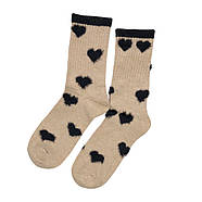 Жіночі термо шкарпетки з верблюжої шерсті (сердечко) Корона, фото 2