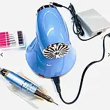 Фрезер для манікюру Nail Drill ZS-615 65 Вт 45000об/м PROFESSIONAL Drill pro zs 615 манікюрний фрейзер машинка для нігтів, фото 8