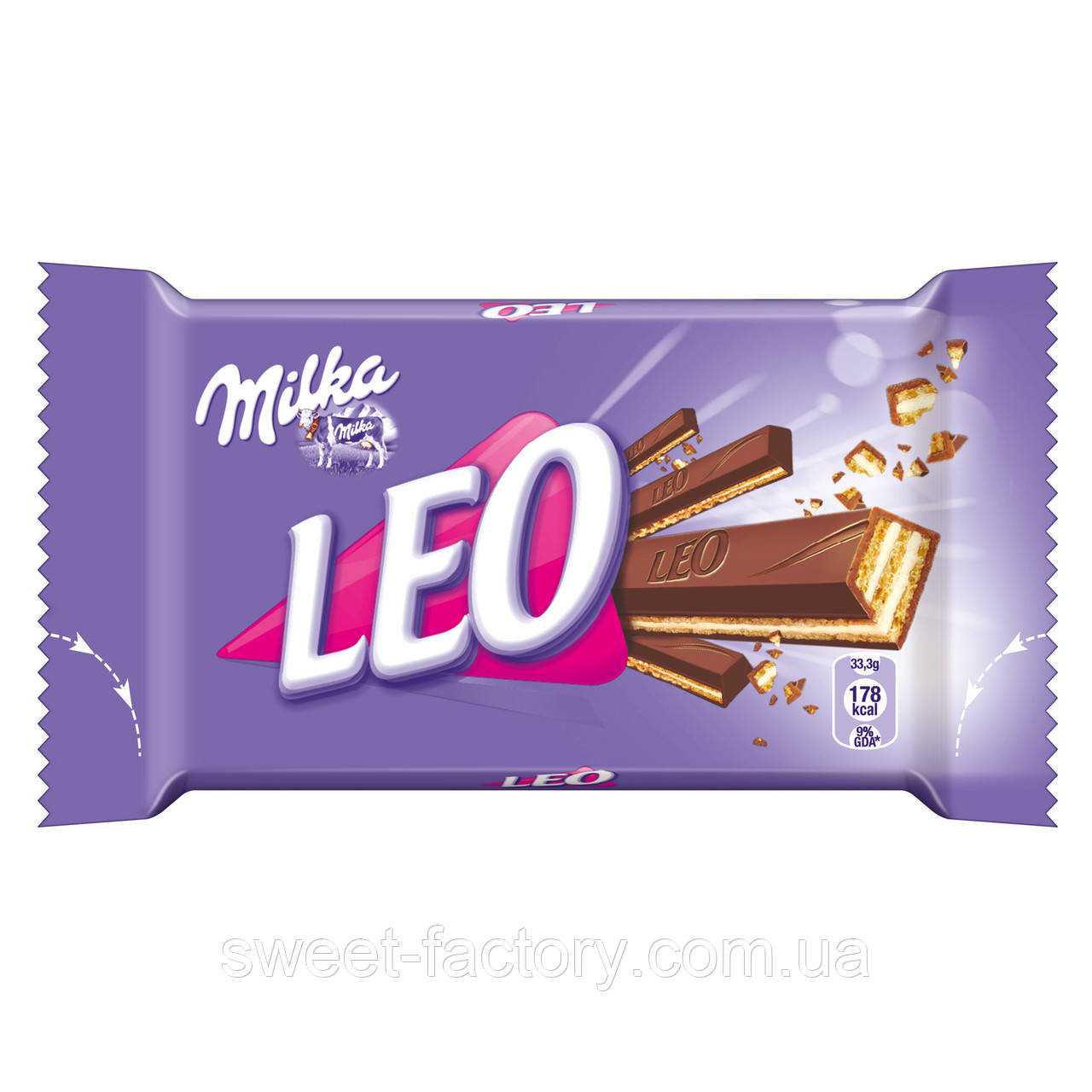 Батончик Milka Leo Milk Chocolate 33g