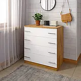 Комод 4Ш/ДСП (Кіївський Стандарт) 850х800х450мм, фото 4