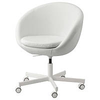 Кресло поворотное IKEA SKRUVSTA (ИКЕА СКРУВСТА). Белый. 504.029.95