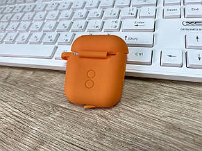 Чохол для навушників Air Pods 1,2 Silicone Case силіконовий кейс, фото 4