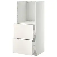 IKEA METOD / MAXIMERA (390.202.38), перша висота / 2, білий / Veddinge білий