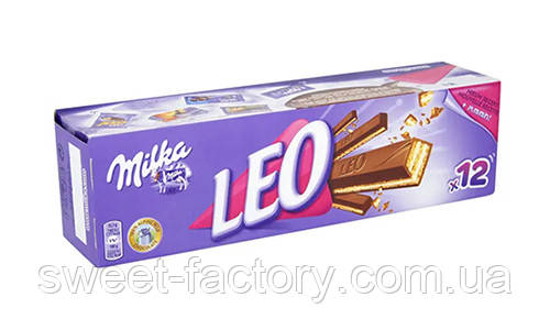 Батончики Milka Leo Milk Chocolate Паковання 12s 399g