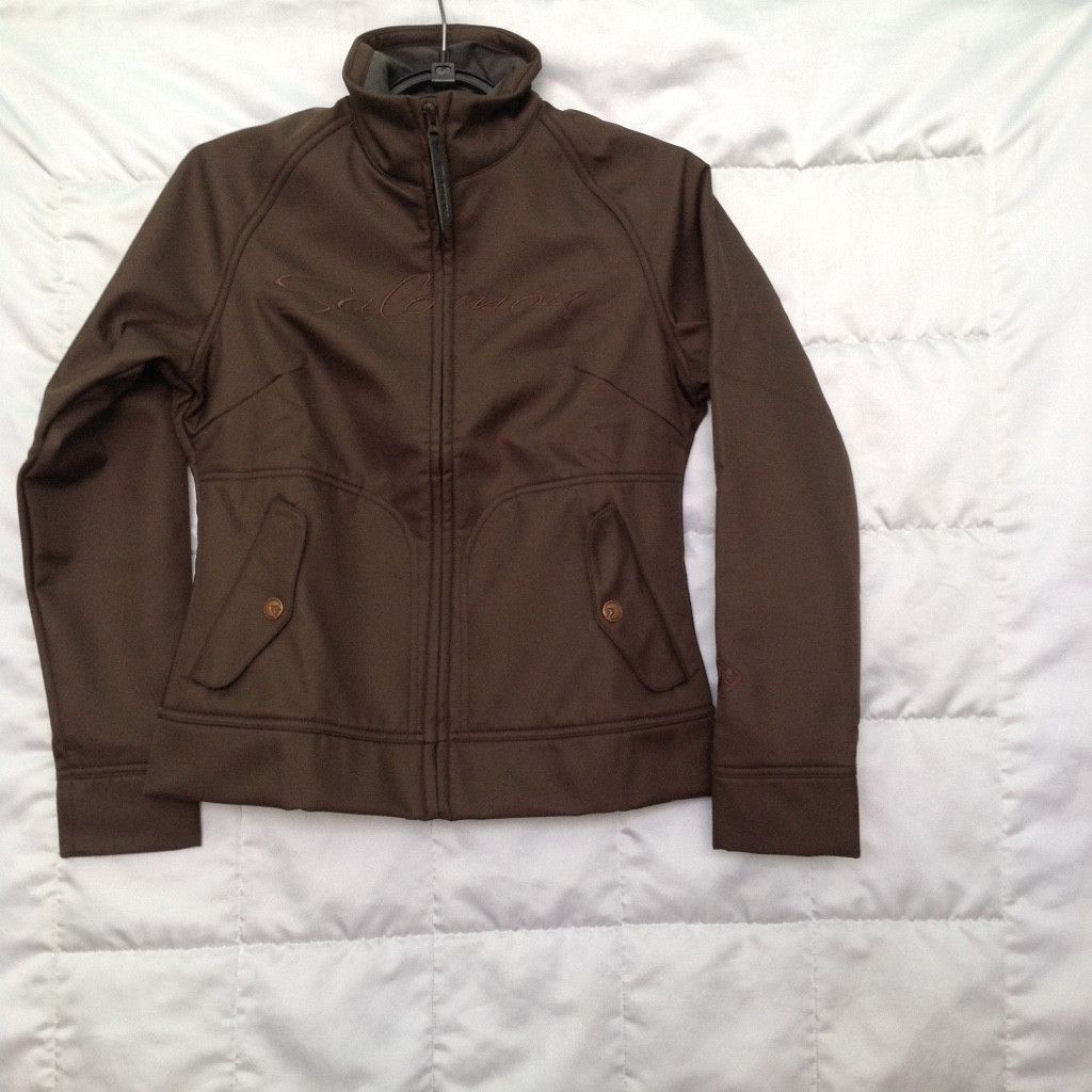 Женская демисезонная куртка Salomon No SPK jk W шоколад XL - фото 1 - id-p335963842