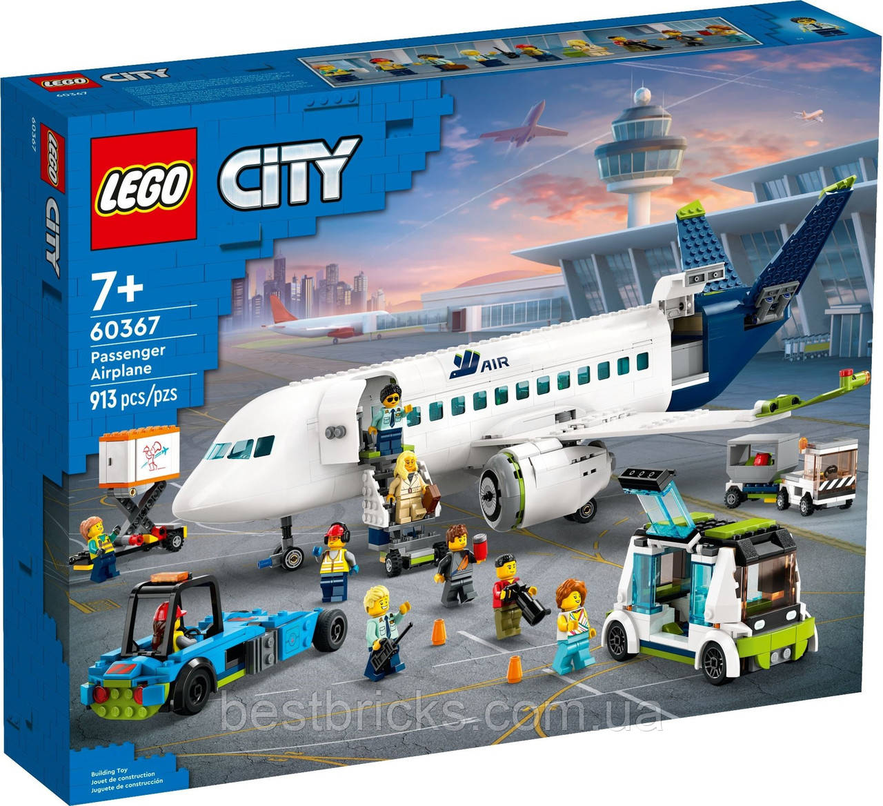 Lego City Пасажирський літак 60367, фото 1