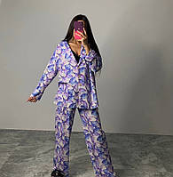 Самый модный супер легкий костюм прогулочный костюм Норма и батал Армани шелк 42-46,48-50 Цвета как на фото