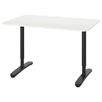 IKEA BEKANT(590.063.21), стол письменный, белый черный