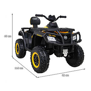 Квадроцикл дитячий Honda atv M 4868EL-4 (мотори 4x45W, акумулятор 24V7AH), фото 4