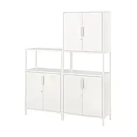 IKEA TROTTEN(294.296.52), комбинация шкафов, белый