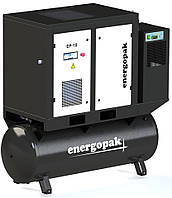 Винтовой компрессор Energopak EP 18/RD-T270 с осушителем и ресивером 270л 2000 л/хв, 12.5 бар, 18,5 кВт