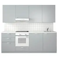 IKEA METOD (094.557.98), кухня, белый Максимера/Веддинге серый