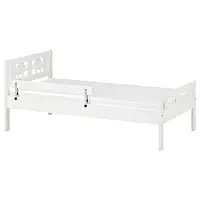 IKEA KRITTER(691.854.35), каркас кровати с реечным дном, белый