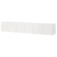 IKEA PLATSA(893.253.74), Стенной шкаф, белый / Фоннес белый