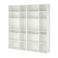 IKEA VIHALS(694.406.00), комбинация полки, белый