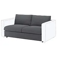 IKEA VIMLE (594.803.47), 2-местный диван-кровать, Гуннаред средний серый