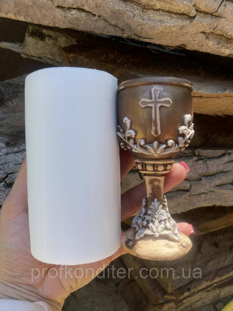 Ексклюзив! Силіконовий молд для шоколаду "Чаша причастя", фото 1