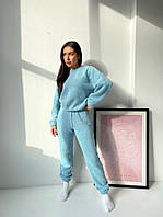 Стильный,женский тёплый комплект/пижамка свободного кроя( плотная,мягкая,приятная к телу)42-44,46-48 Цвета3