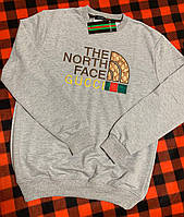 Мужская кофта свитшот The North Face Gucci XS S M L XL XXL