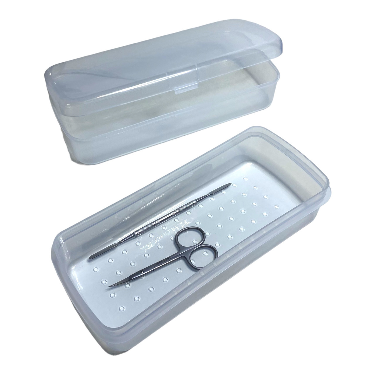 Контейнер для замочування інструментів, білий, фото 1