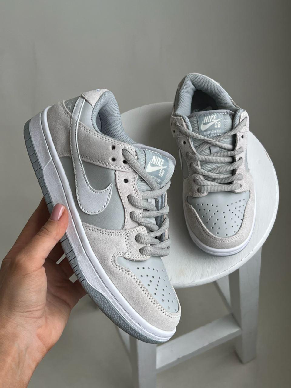 Кросівки Nike SB Dunk Grey - фото 1 - id-p1925340580