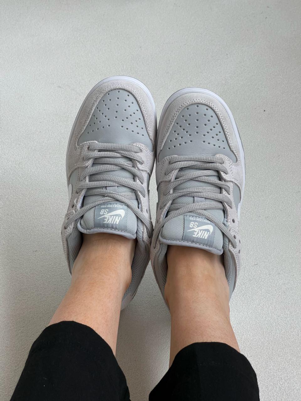 Кросівки Nike SB Dunk Grey - фото 3 - id-p1925340580