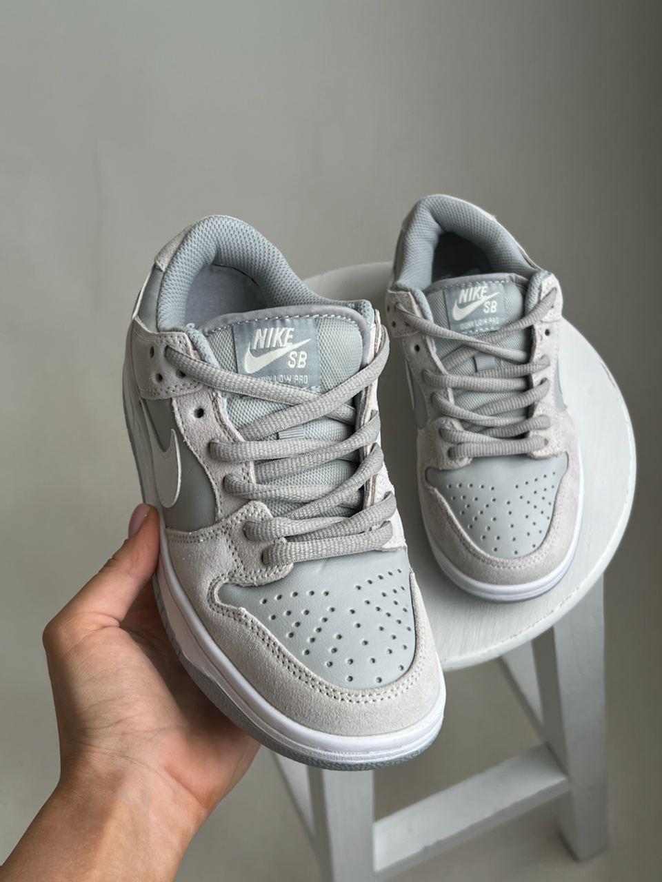 Кросівки Nike SB Dunk Grey - фото 7 - id-p1925340580