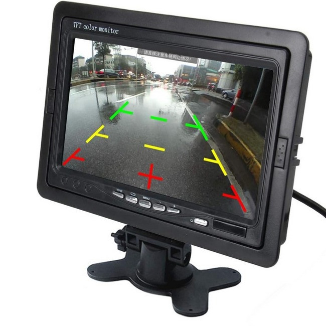 Монітор для камери заднього виду 7 дюймів 8621 Black (N020188)
