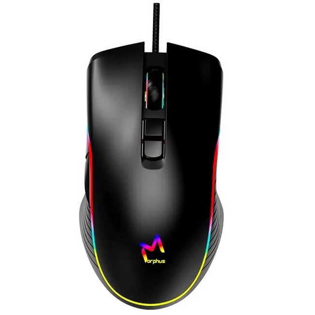 Ігрова миша провідна Aikun GX66 з підсвічуванням RGB Black (N020127)