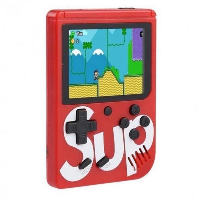 Ігрова приставка 8 біт 400 ігор GAME SUP 6927 Red N