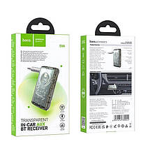 Bluetooth аудіо ресивер із мікрофоном HOCO E66 AUX Black N, фото 5