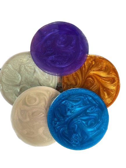 Перламутрові пігменти для епоксидної смоли 5 шт фасування по 10г (2) (є 30 кольорів)