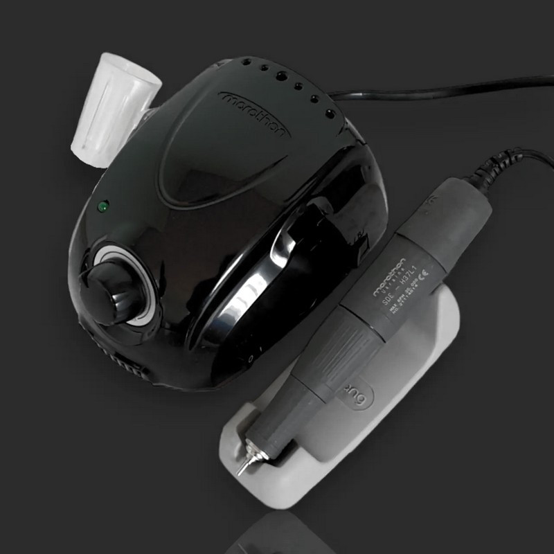 Фрезер для манікюру та педикюру Saeyang Marathon 3 Champion/H37LSP ЧОРНИЙ (Офіціал, оригінал), фото 1