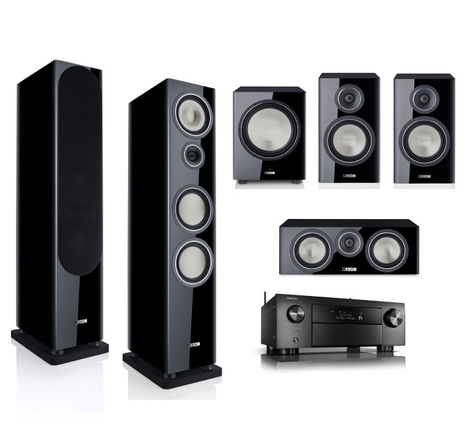 Домашній кінотеатр 5.1 Canton TOWNUS 90 + Denon AVC-X4800H
