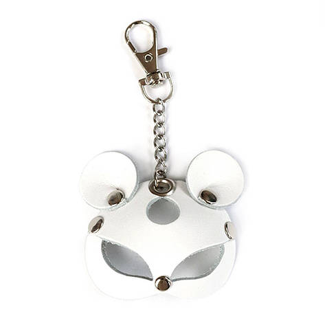 Брелок на карабіні для ключів Art of Sex Mouse, Білий, фото 1