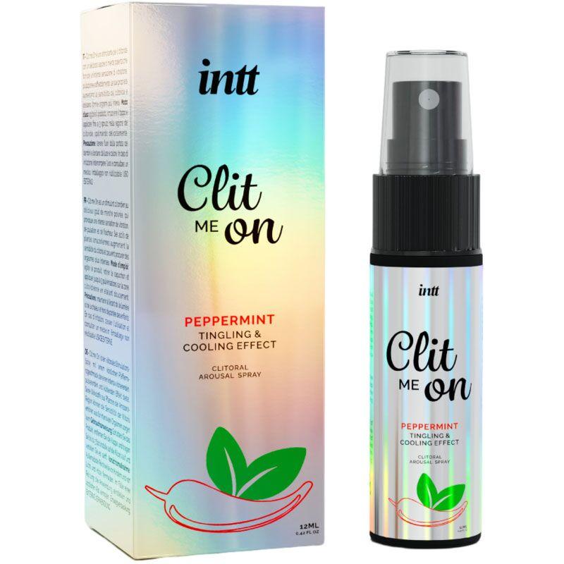 Збуджувальний спрей для клітора Intt Clit Me On Peppermint Tingling&Cooling Effect 13 мл| Limon