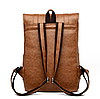 Чоловічий міський рюкзак Світло-коричневий, фото 6