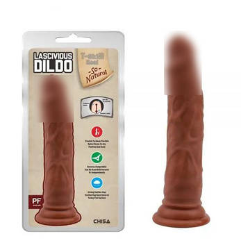 Фалоїмітатор коричневий реалістичний Lascivious Dildo | Limon, фото 1