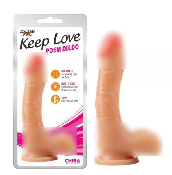 Реалістичний фалоїмітатор на присоску Poem Dildo | Limon