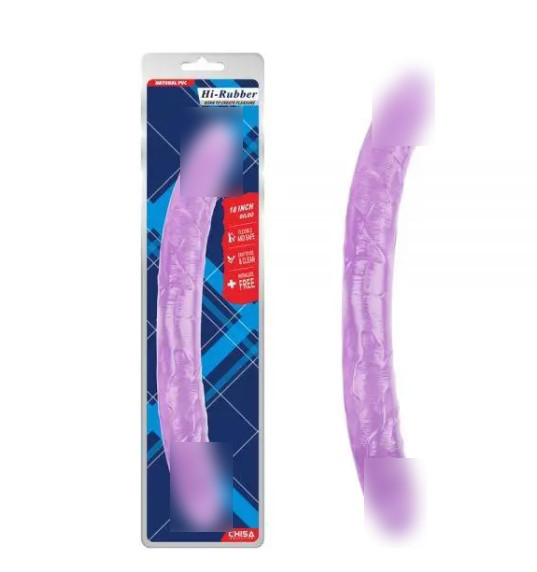 Фіолетовий двосторонній фаллоїмітатор 18 Inch Dildo | Limon