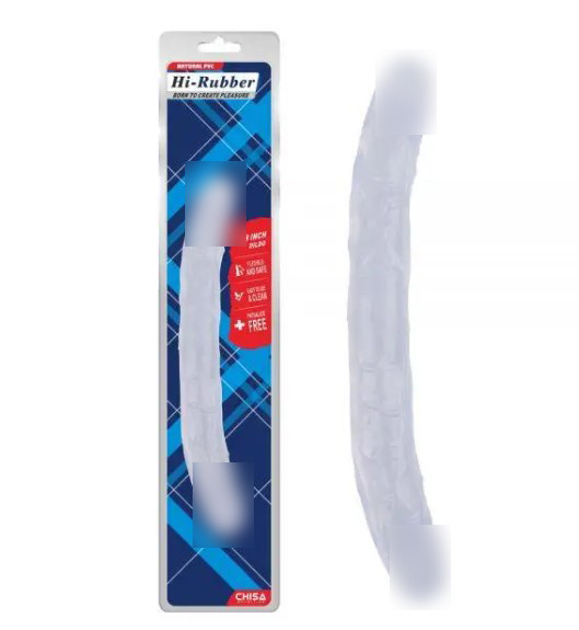 Прозорий двосторонній фаллоїмітатор 12.8 Inch Dildo | Limon