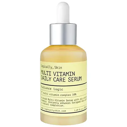 Мультивітамінний серум для щоденного догляду за шкірою Logically, Skin Multi Vitamin Daily Care Serum 50 мл, фото 1