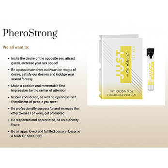 Парфуми з феромонами PheroStrong pheromone Just for Men, 1 мл, фото 2