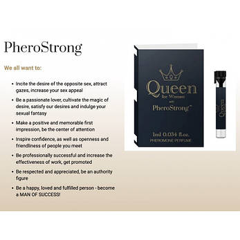 Парфуми з феромонами PheroStrong pheromone Queen for Women, 1 мл, фото 2