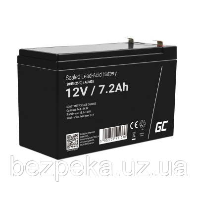 Акумулятор Green Cell® AGM 12V 7.2Ah, фото 1