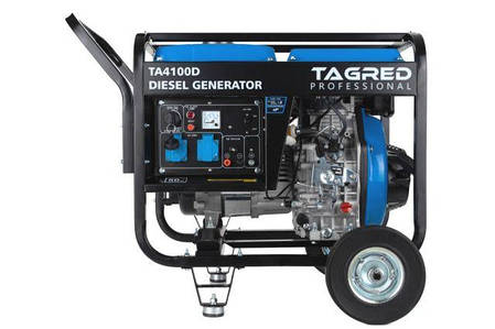 Дизельний генератор TAGRED TA4100D, фото 2