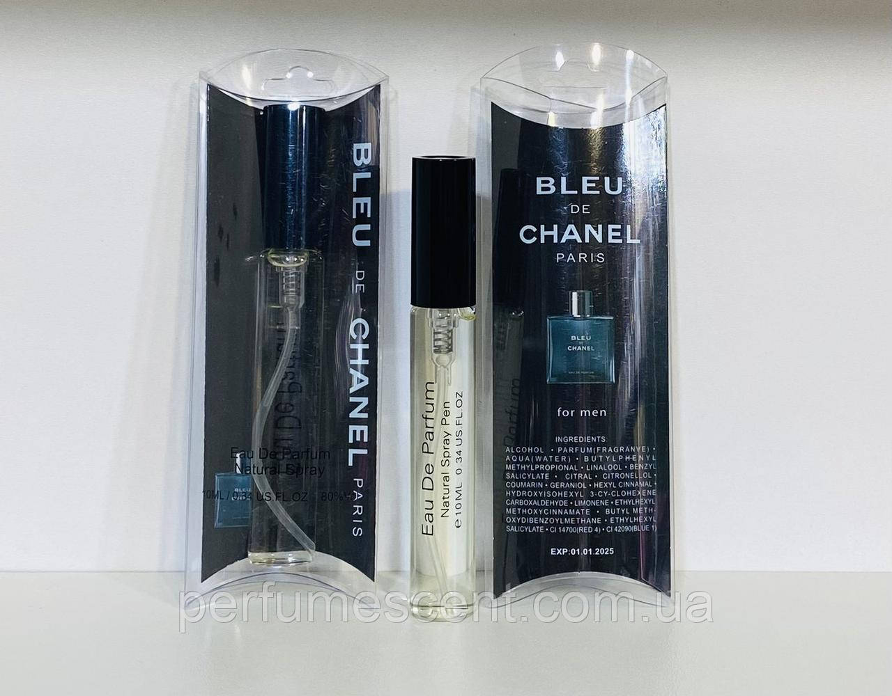 Chanel Bleu de Chanel чоловіча мініатюра в ручці 10 мл