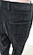 Штани чоловічі West-Fashion модель 112 чорні вельвет велюр, фото 7